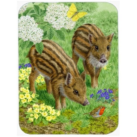 Carolines Treasures Carolines Treasures ASA2124LCB Wild Boar Glass Cutting Board; Large ASA2124LCB